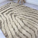 Handmade wool Berber rug 270 X 170 CM