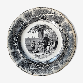 Assiette ancienne