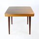 Extendable Square Dining Table In Walnut By Jitona, Czechoslovakia 1968