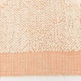 4x7 Salmon Beige Handmade Turkish Vintage Rug