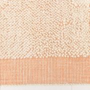 4x7 Salmon Beige Handmade Turkish Vintage Rug