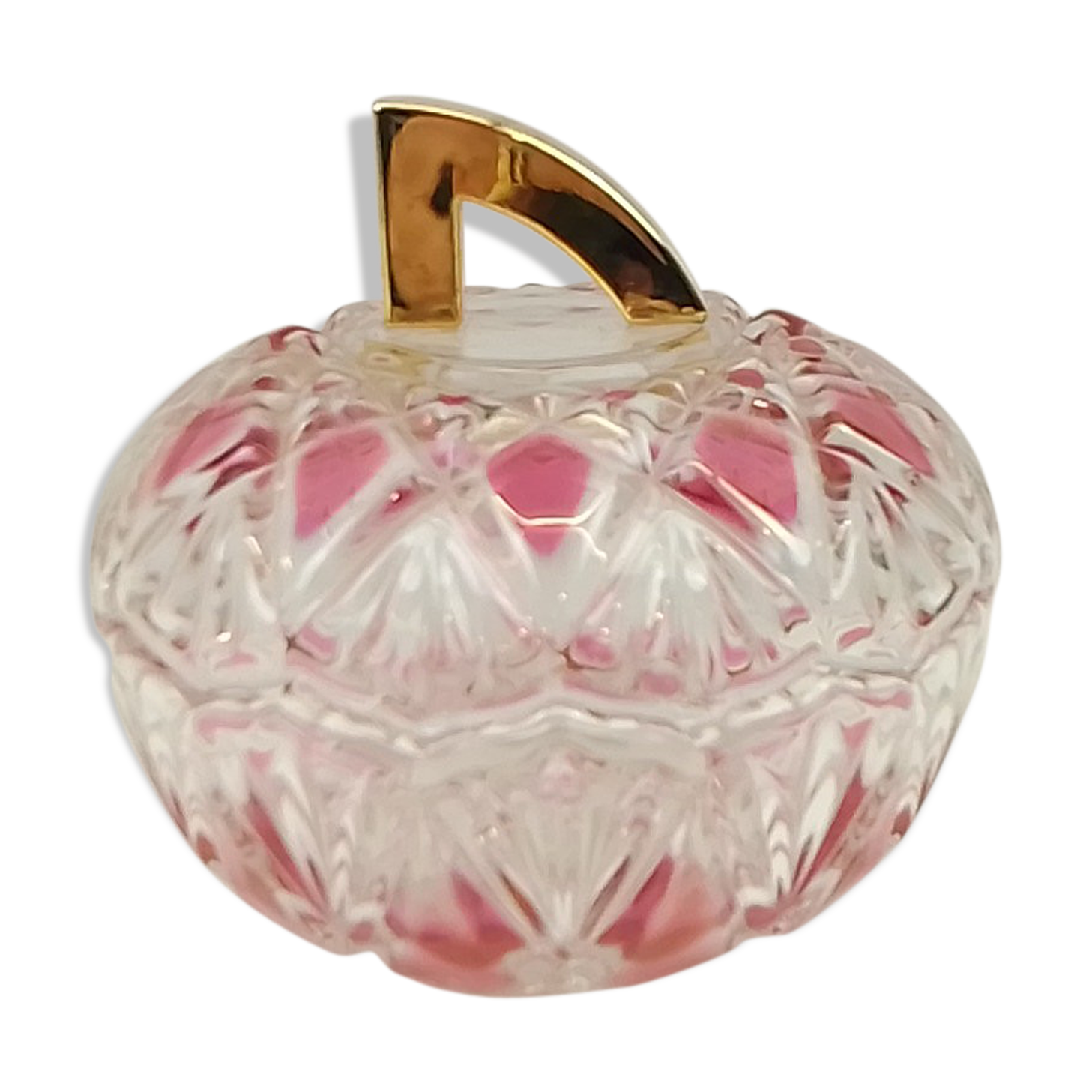 Crystal candy deco relief and pink colours