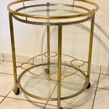 Round rolling table