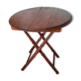 Old folding side table