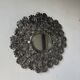 Vintage Mexican metal large mirror