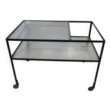 Herbert hirche design serving cart 1950s bauhaus