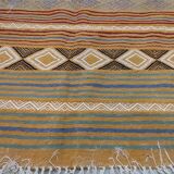 Tapis jaune berbère fait main 180×100cm