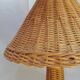Vintage rattan lamp to install