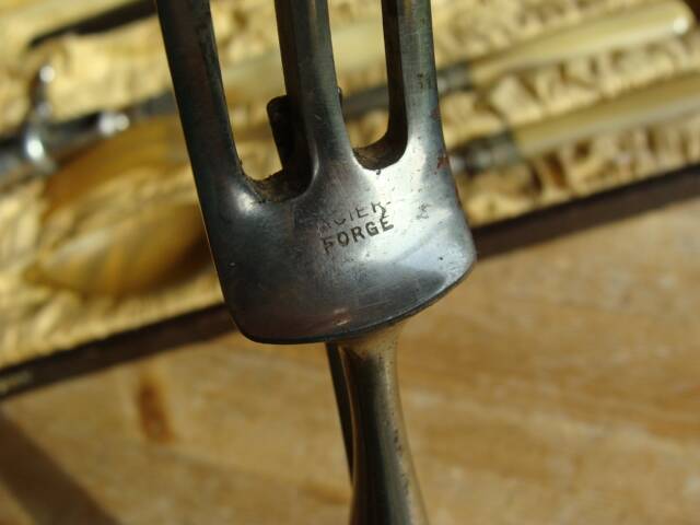 Couverts de service art déco / La Samaritaine