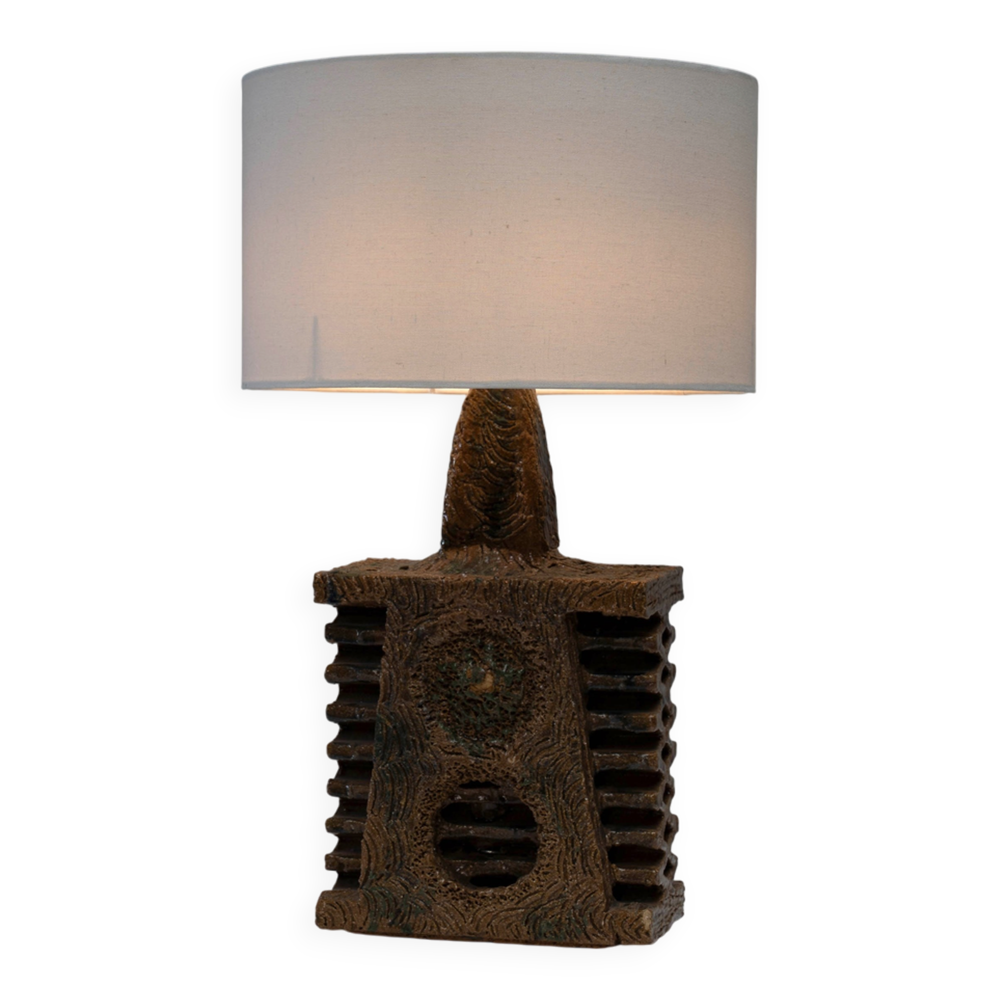 Scandinavian ceramic table lamp