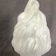 Frosted glass flame lampshade