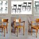 Baumann art deco office armchair 50s