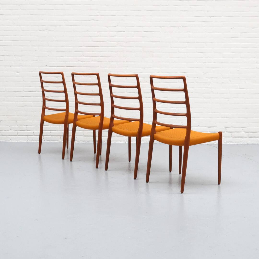 Niels Møller Dining Chairs Model 82