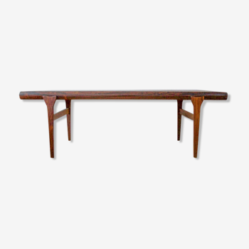Vintage Brazilian Rosewood Coffee Table by Johannes Andersen for CFC Silkeborg