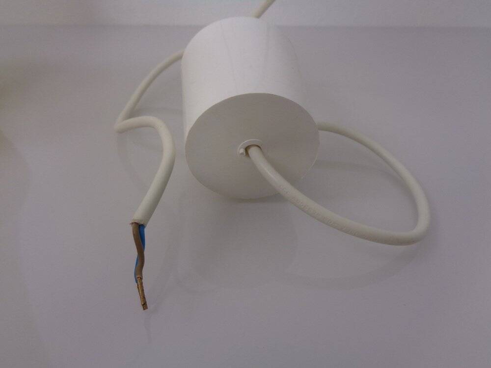 Yellow Teardrop Glass Ceiling Lamp from Holmegaard, Denmark, 1960s