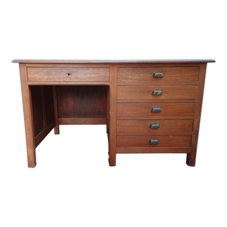 Bureau vintage en hêtre