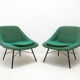 Pair of midcentury lounge chairs by Magda Sépová, produced by TON, 1960´s