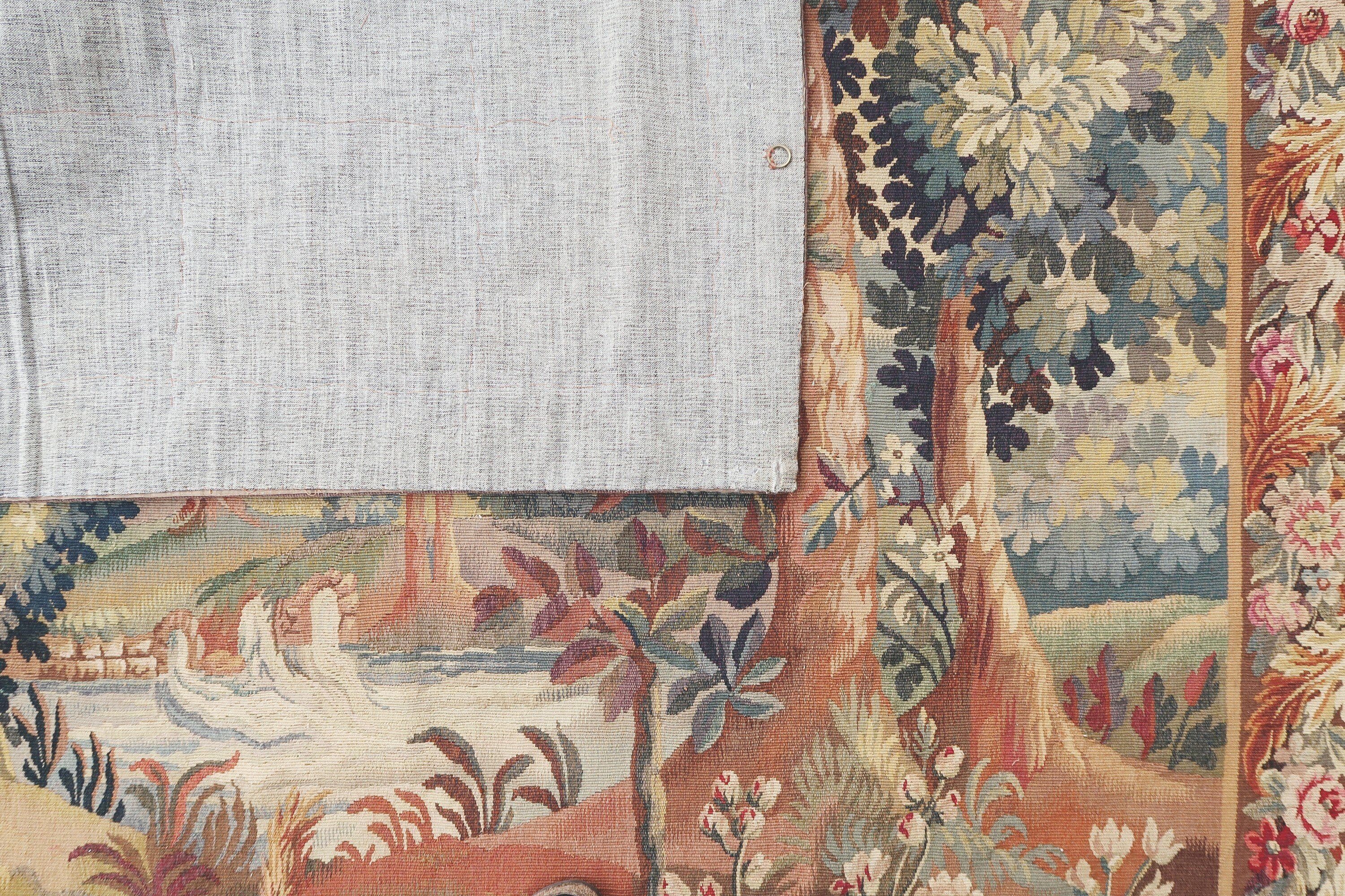 French tapestry Aubusson 19th century