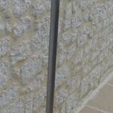 Vintage metal coat rack with 6 hooks