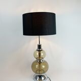 Lamp foot Glass and metal balls