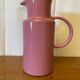 Antique emile henry pitcher vintage pink ceramik