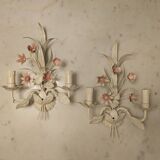Shabby chic wall lights