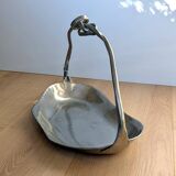 ​Basket  ​in Pewter ​Signed ​Jean Goardère - Arts and crafts