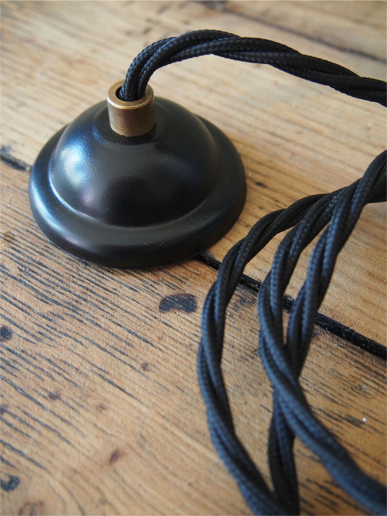 Day blind emailed midnight blue industrial lamp