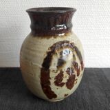 Vase en grès émaillé années 60/70