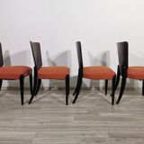 Art Deco Dining Chairs by Jindrich Halabala