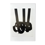 Lithographie #29, Pierre Soulages, Musée Rodez