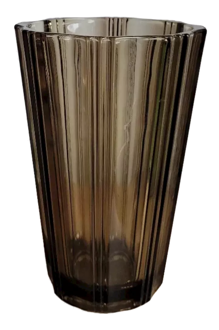 Luminarc molded glass vase