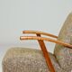 Vintage armchair modern design 1960 multicoloured