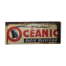 Advertising plate Oceanic