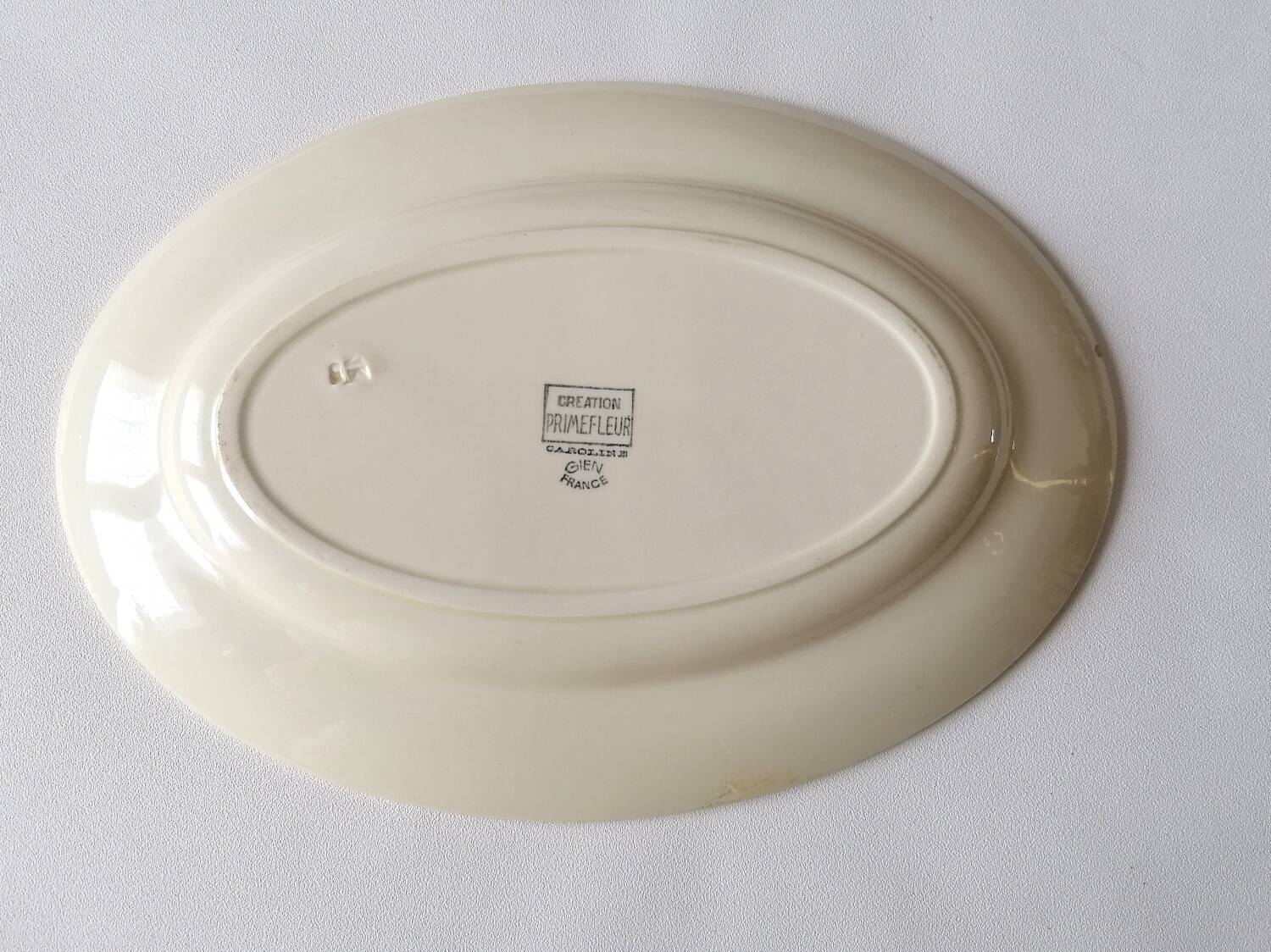 Gien oval dish