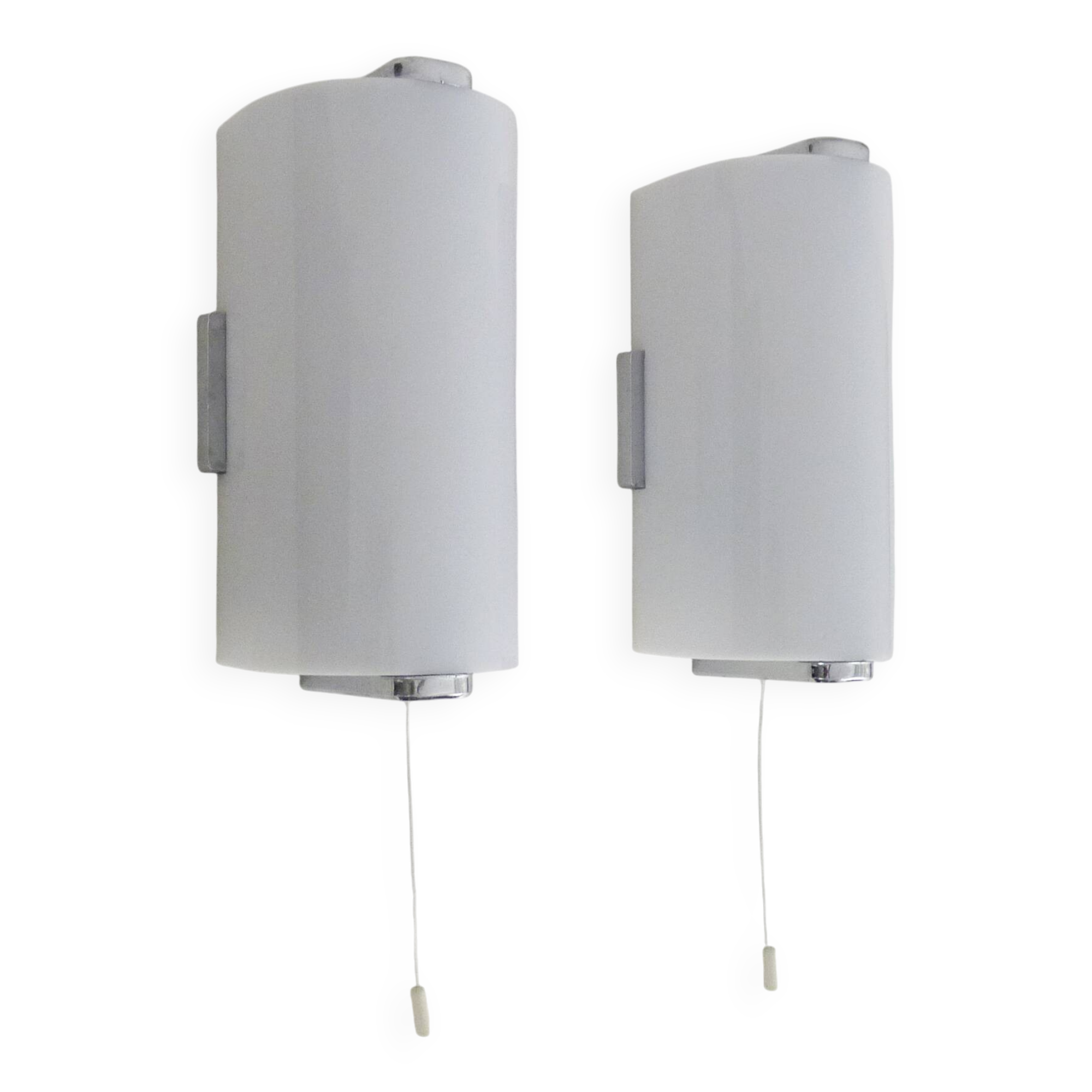 Pair of vintage wall sconces Design Sampem 1970s