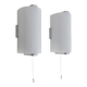 Pair of vintage wall sconces Design Sampem 1970s