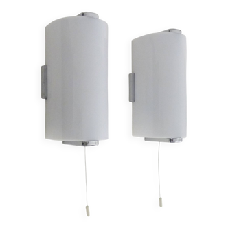 Pair of vintage wall sconces Design Sampem 1970s