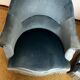 Pair of toad armchairs