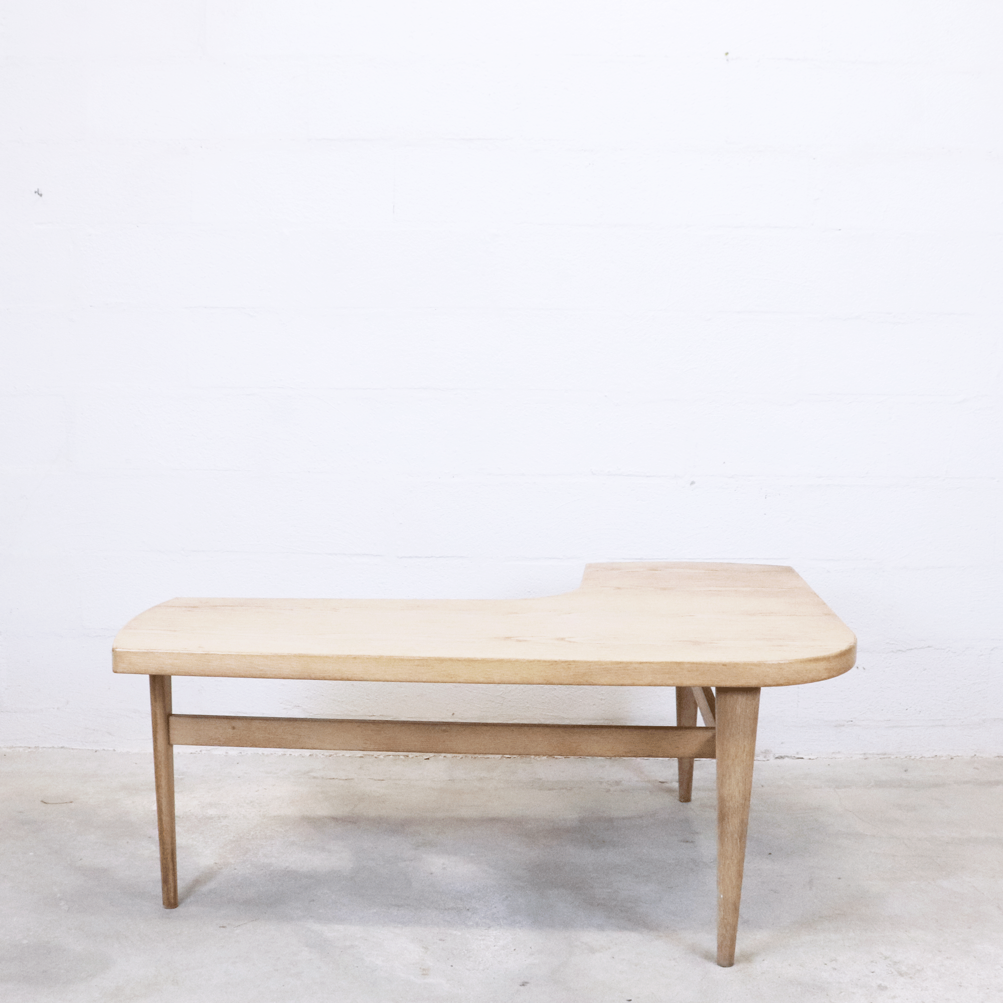 Beech coffee table, Sweden, 1990