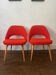 2 chaises Conférence par Eero Saarinen