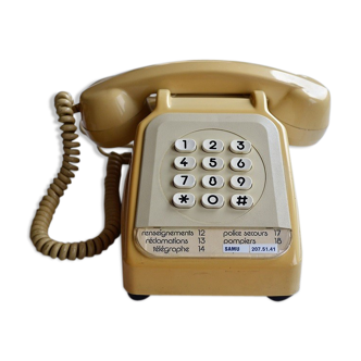 Socotel S63 vintage key phone, 1977, France