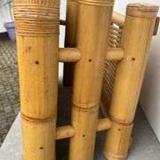Vintage Bamboo Salon Table