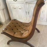 Chesterfield leather chair