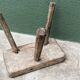 Brutalist Cowherd Stool, Tripod