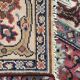 Old french carpet knotted 253 x 353 cm