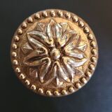 Antique brass curtain tiebacks - Set of 4