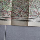 Road map 1920 "Garonne et landes"