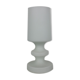 Lampe de table tout en verre du milieu du siècle / Osvětlovací sklo Valašské Meziříčí, années 1970.