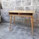 Bureau pieds compas vintage